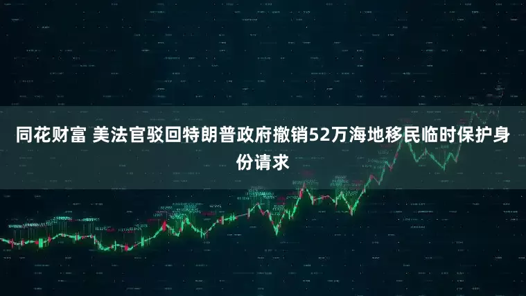 同花财富 美法官驳回特朗普政府撤销52万海地移民临时保护身份请求