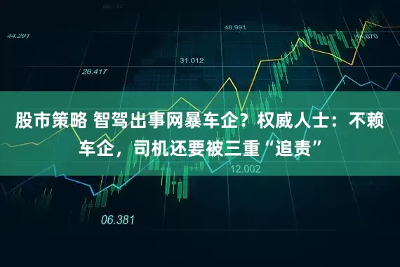股市策略 智驾出事网暴车企？权威人士：不赖车企，司机还要被三重“追责”